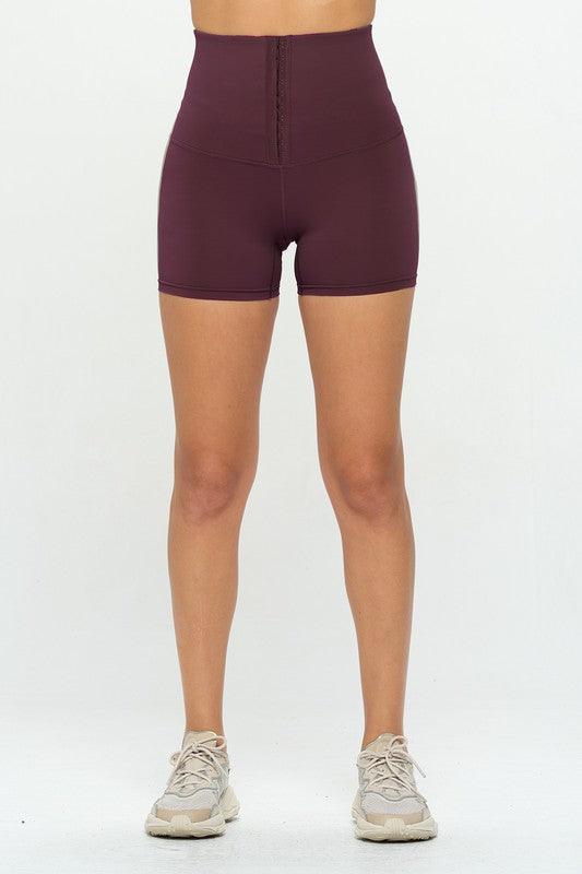 Corset Waist Buttery Soft Shorts Body Shaper - Three Mad Hatters Mercantile 