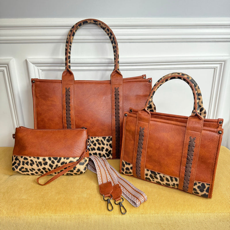 The Arizona Tote With Animal Print    