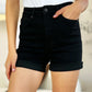 Judy Blue Full Size High Waist Tummy Control Cuffed Denim Shorts Womens Denim Shorts   