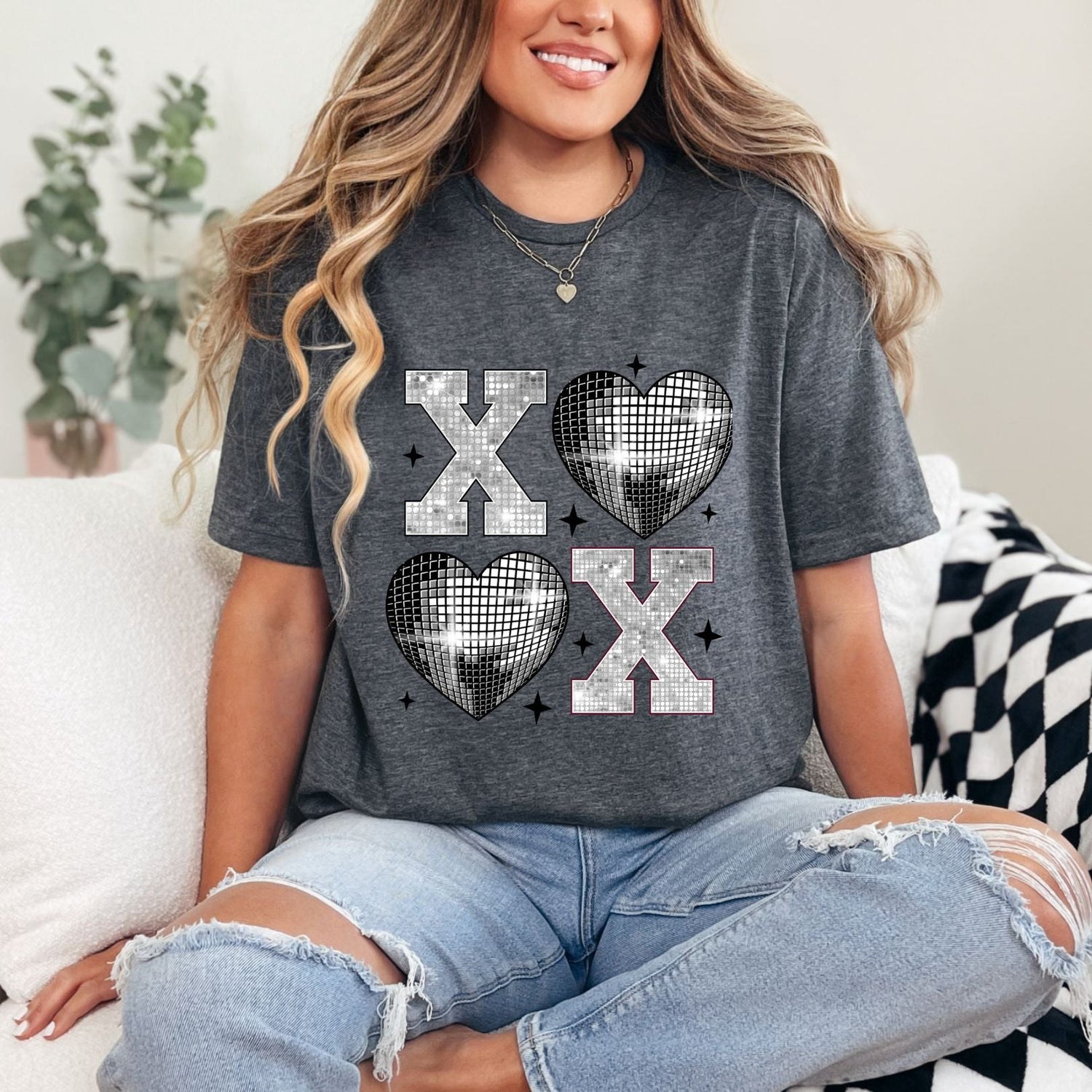 XO Disco Graphic Tee Womens