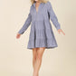 Corduroy tiered dress Womens Corduroy Dress   