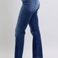 Judy Blue Washed Straight Leg Jeans with Pockets Womens Jeans