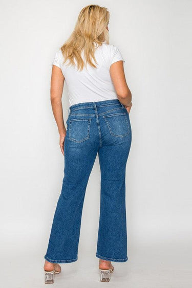 bytos Cat's Whiskers Mid Rise Ankle Jeans