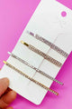 Your Shiness CZ Hair Pin Set hair pins Gold/Silver OS 