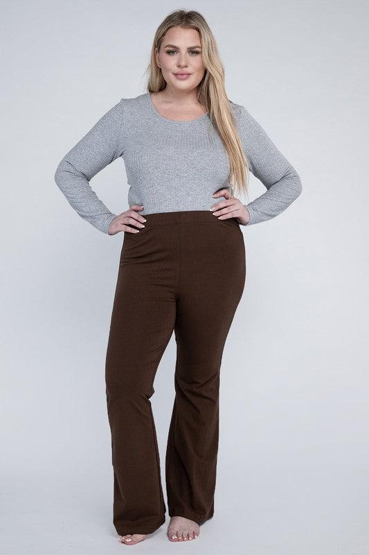 Plus Everyday Flare Bottoms - Three Mad Hatters Mercantile 