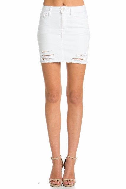 Vintage Denim Mini Skirt Denim Skirt