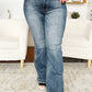 Judy Blue Full Size High Waist Tummy Control Flare Jeans    