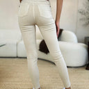 Judy Blue Full Size Garment Dyed Tummy Control Skinny Jeans