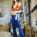 Velvet Longline Bralette