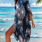 Printed Open Front Cover-Up    