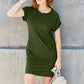 Basic Bae Full Size Round Neck Short Sleeve Dress with Pockets Womens Dresses   