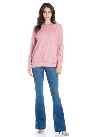 Mid Rise Flare Bell Bottom Denim Jeans