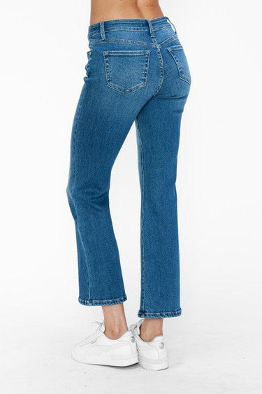 bytos Cat's Whiskers Mid Rise Ankle Jeans