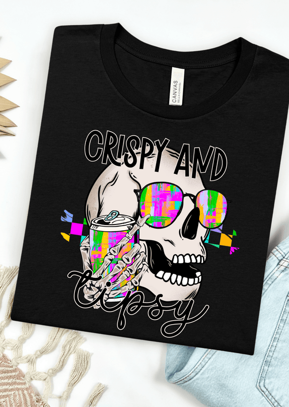 Crispy & Tipsy Bella Canvas T-Shirt