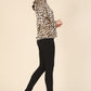 Satin leopard blouse    