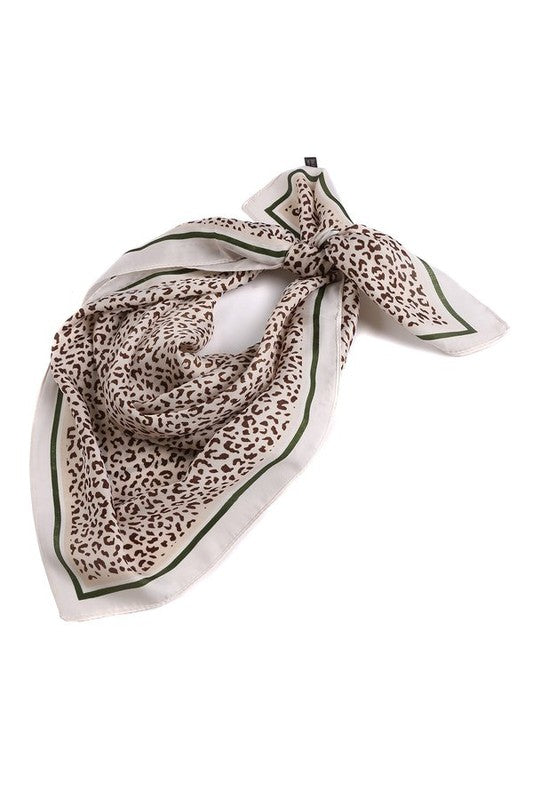 LEOPARD SILK SCARF Scarf   