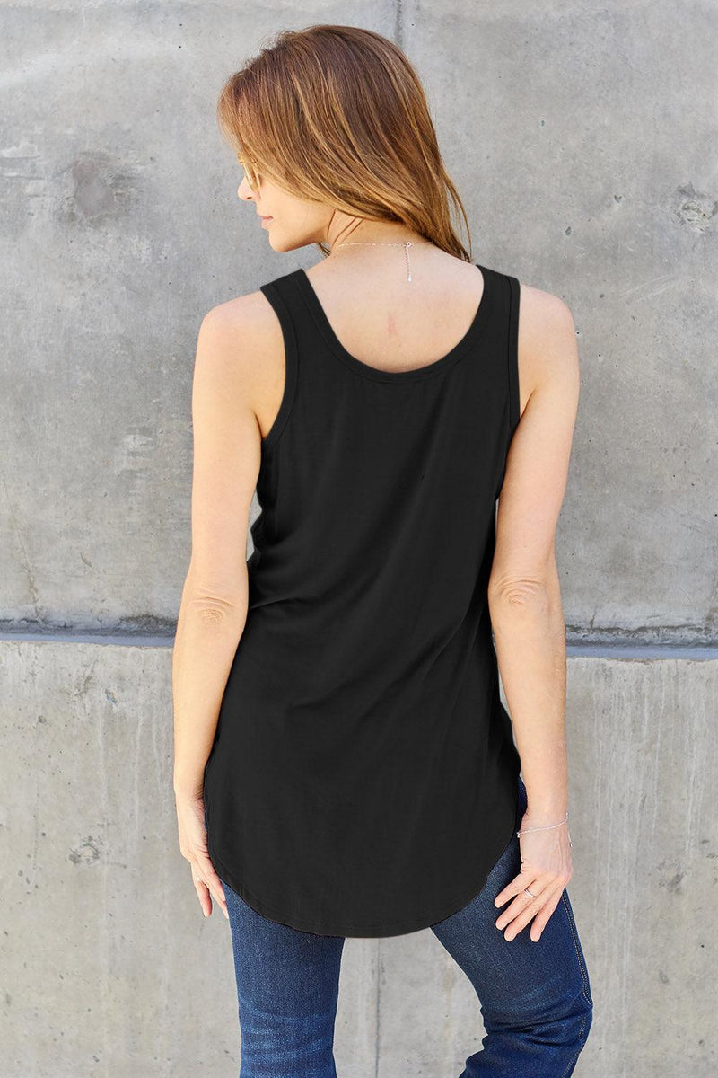 Basic Bae Full Size Round Neck Tank - Three Mad Hatters Mercantile 