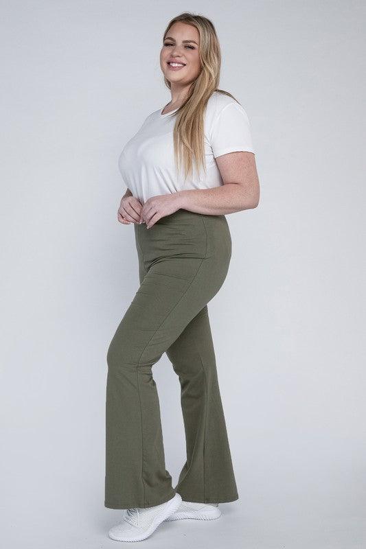 Plus Everyday Flare Bottoms - Three Mad Hatters Mercantile 