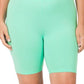 Plus Premium Cotton Biker Shorts - Three Mad Hatters Mercantile 