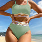 Scoop Neck Spaghetti Strap Two-Piece Swim Set    