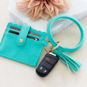 Key Ring ID Wallet Bracelet