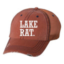 Lake Rat Embroidered Trucker Hat