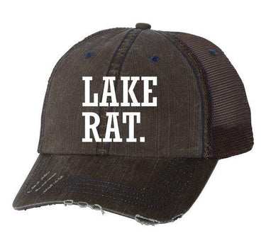Lake Rat Embroidered Trucker Hat
