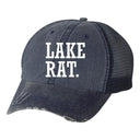Lake Rat Embroidered Trucker Hat