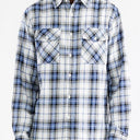 Checker Plaid Flannel Long Sleeve