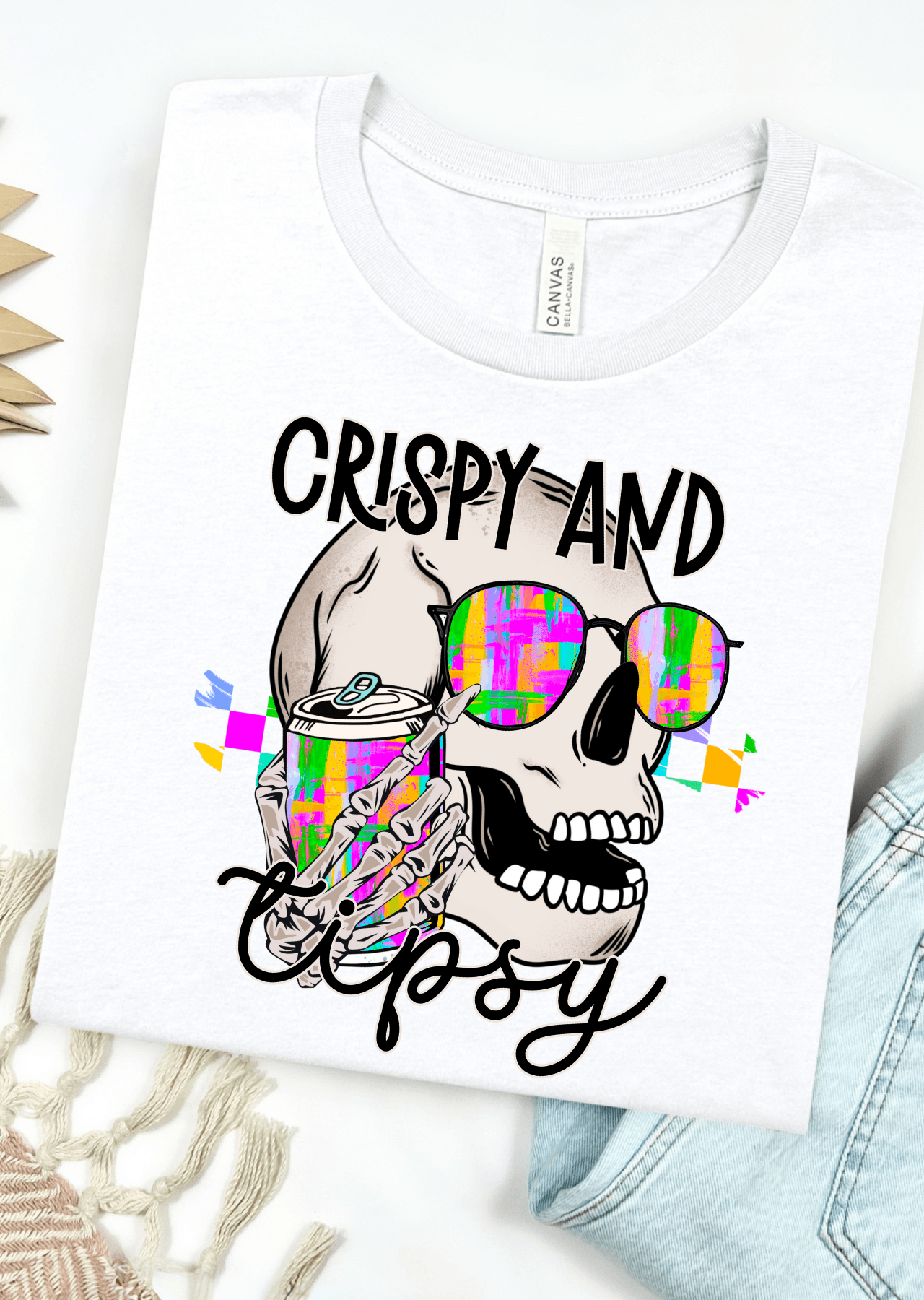 Crispy & Tipsy Bella Canvas T-Shirt