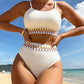 Scoop Neck Spaghetti Strap Two-Piece Swim Set    