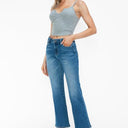 bytos Cat's Whiskers Mid Rise Ankle Jeans