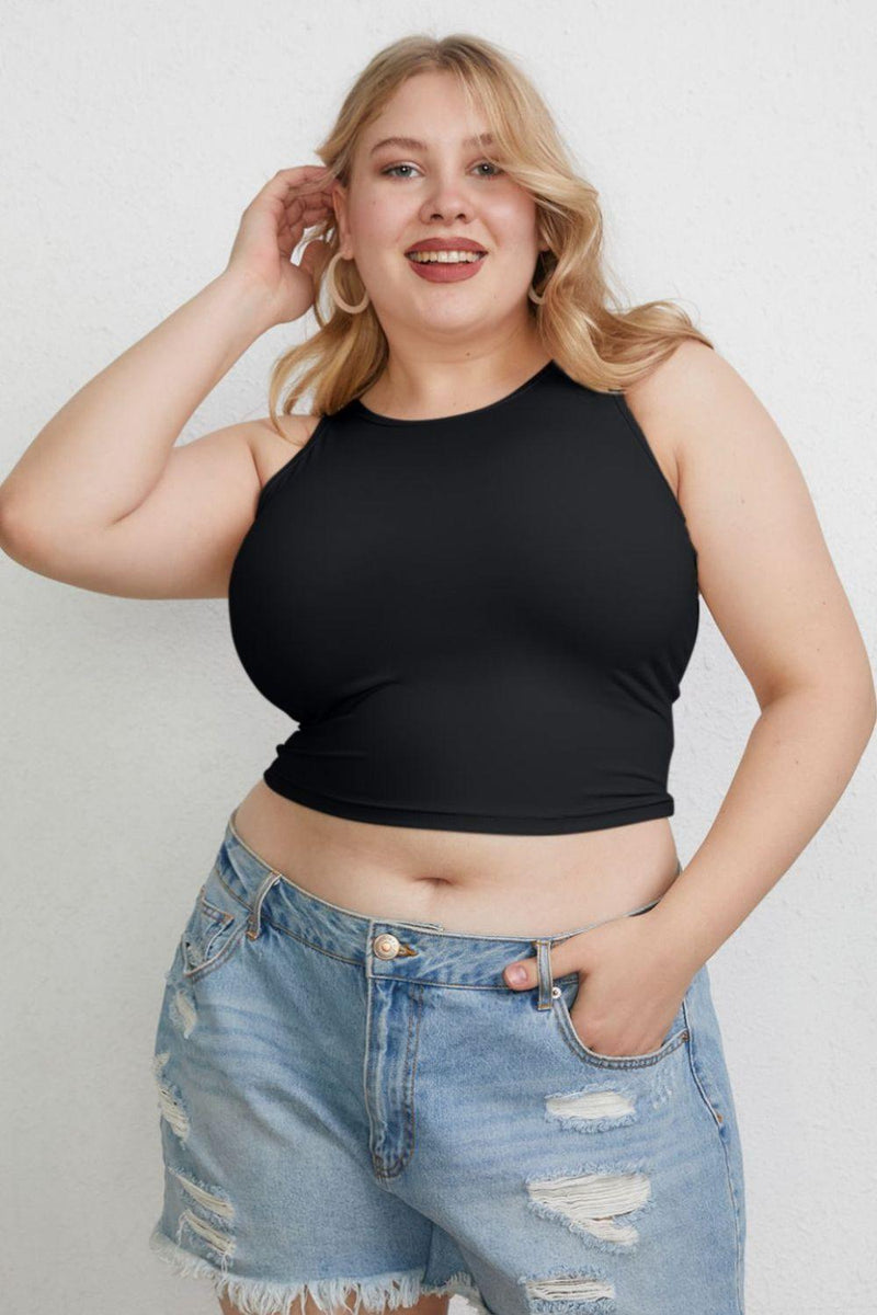 Basic Bae Round Neck Slim Tank - Three Mad Hatters Mercantile 