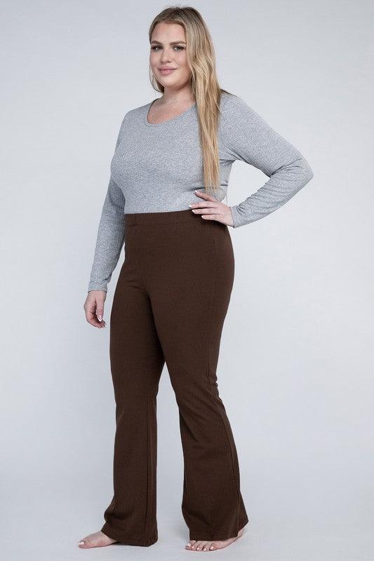 Plus Everyday Flare Bottoms - Three Mad Hatters Mercantile 