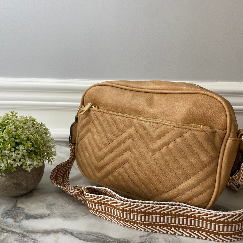 The Cassie Crossbody Bag  Khaki  