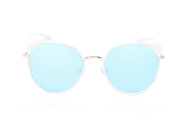 Women Round Cat Eye Fashion Sunglasses Sunglasses   