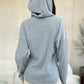 Culture Code Full Size Ribbed Zip Up Drawstring Hooded Jacket Womens Hooded Jacket   