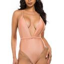 Sultry Waves: Crisscross Cut-Out One-Piece Swimsuit