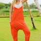 Double Take Full Size Sleeveless V-Neck Pocketed Jumpsuit Womens Overalls   