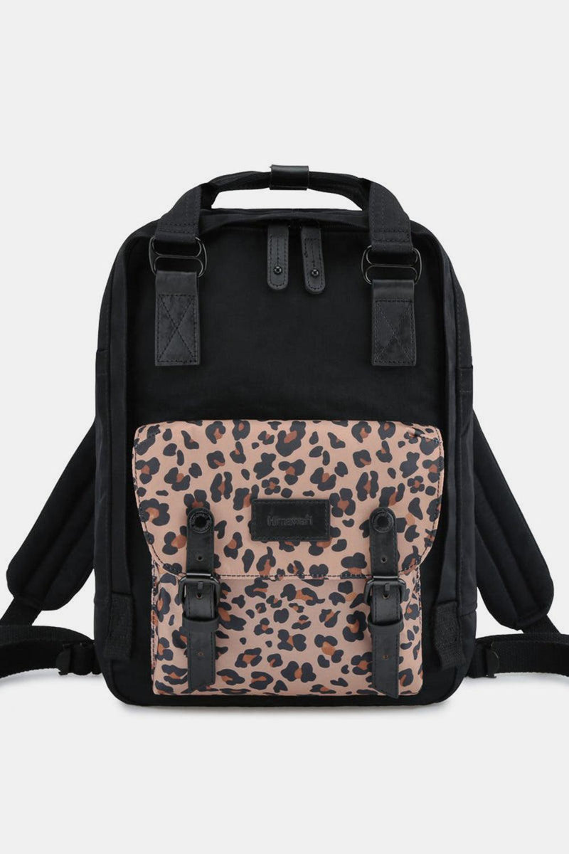 Himawari Contrast Waterproof Nylon Backpack Bag - Three Mad Hatters Mercantile 