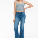 bytos Cat's Whiskers Mid Rise Ankle Jeans