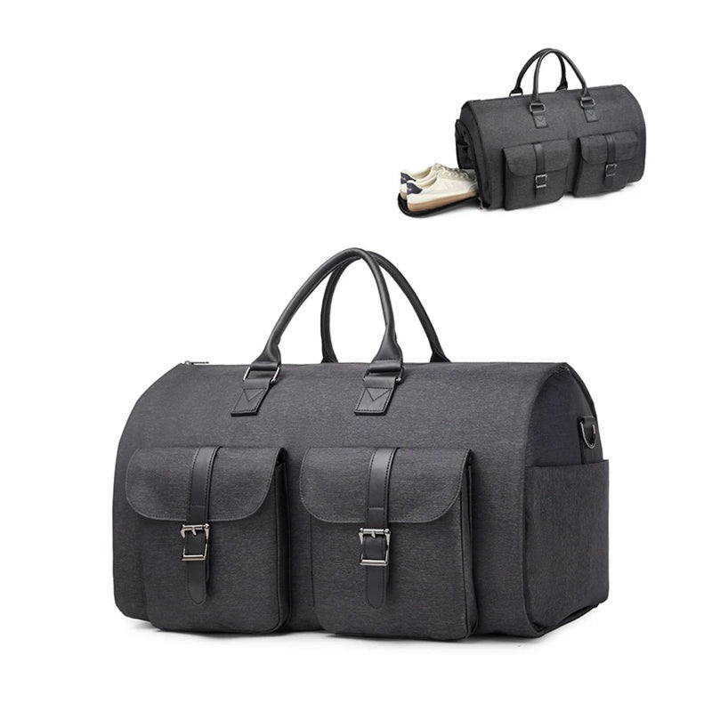 Rory, The Ultimate Duffle - Charcoal Grey/Black