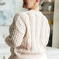 A Note of Thanks Cable Knit Sweater Tops   