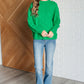 A Song to Sing Sweater Knit Pullover Womens Long Sleeve Tops   