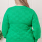 A Song to Sing Sweater Knit Pullover Womens Long Sleeve Tops   