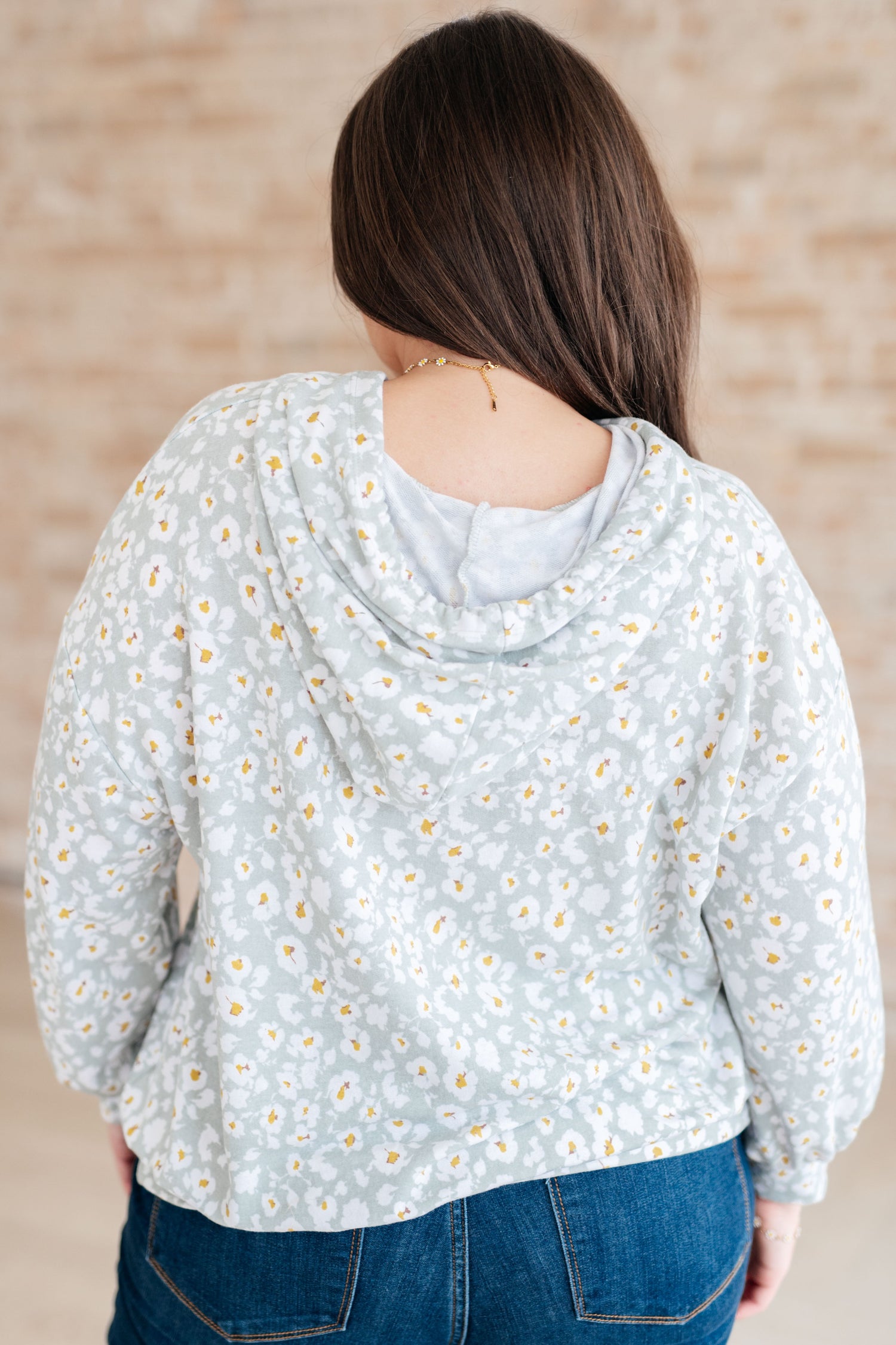 A Touch of Pollen Pullover Womens Tops   