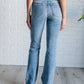 Alana Mid Rise Clean Bootcut Jeans Womens Bootcut Jeans   