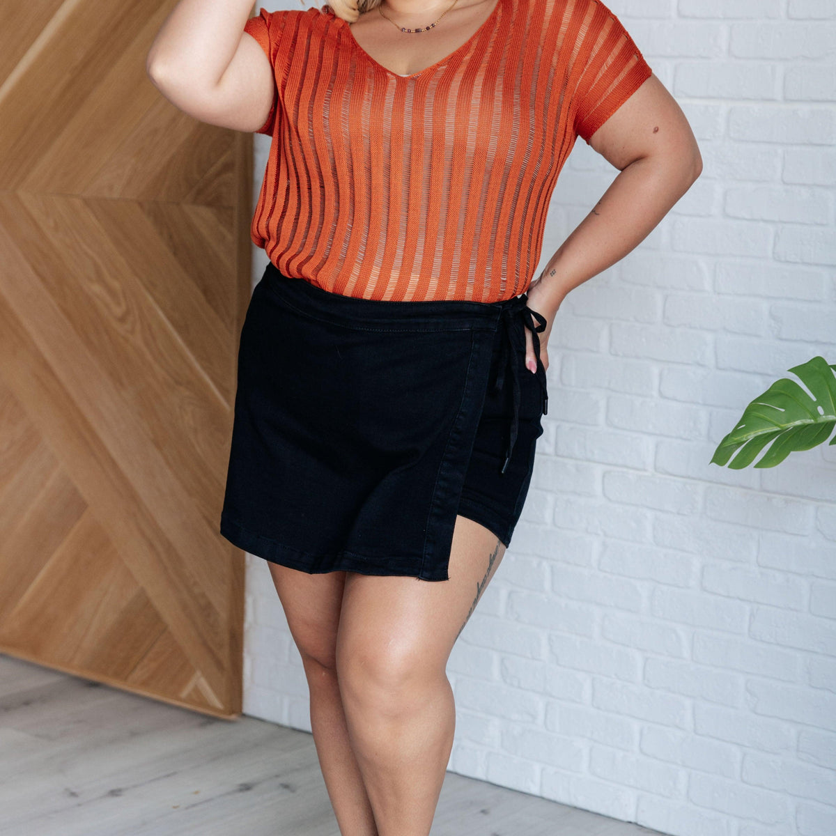 All I See Is You Loose Knit Top - Three Mad Hatters Mercantile 