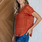 All I See Is You Loose Knit Top Womens Tops   