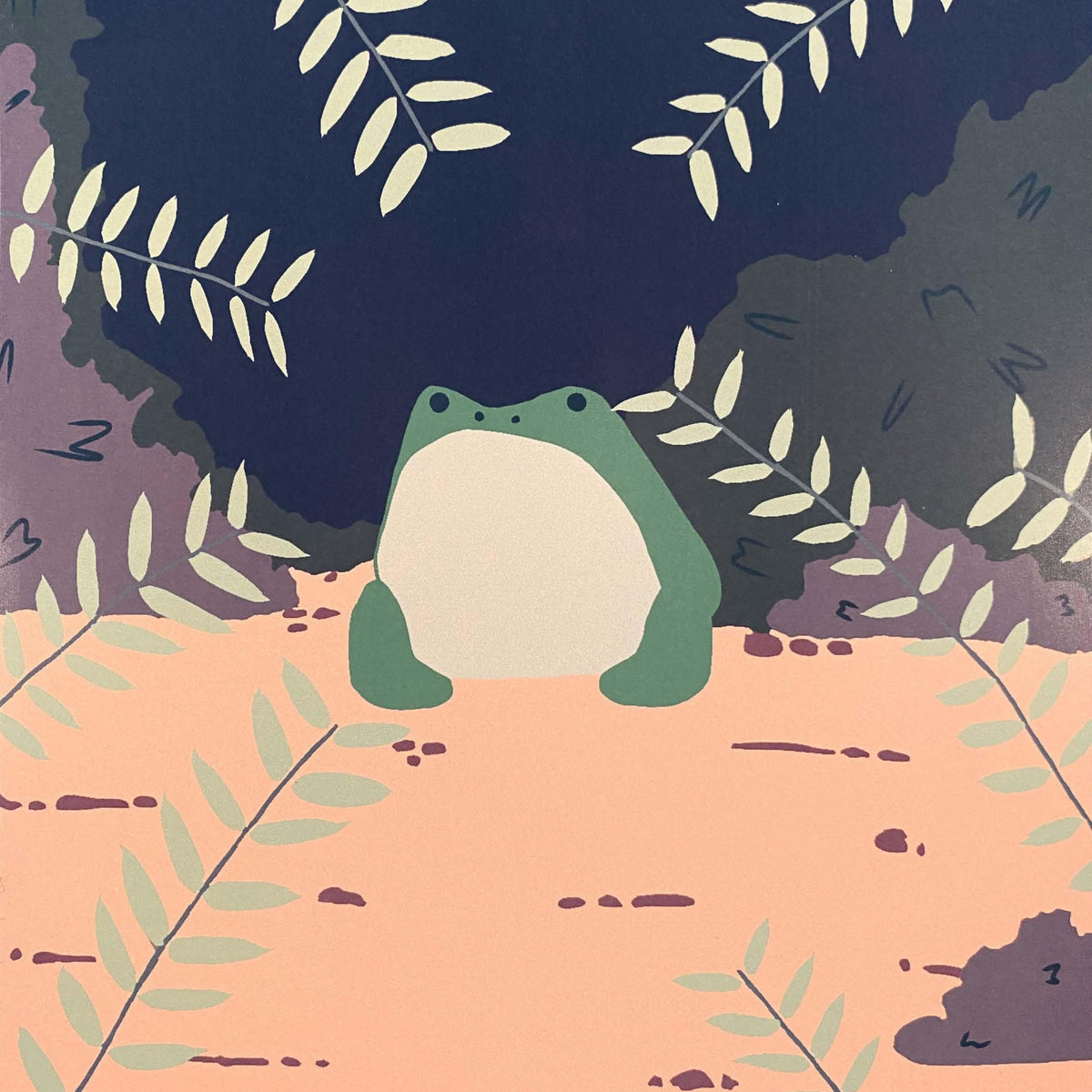 Alone But Not Lonely Print - Three Mad Hatters Mercantile 